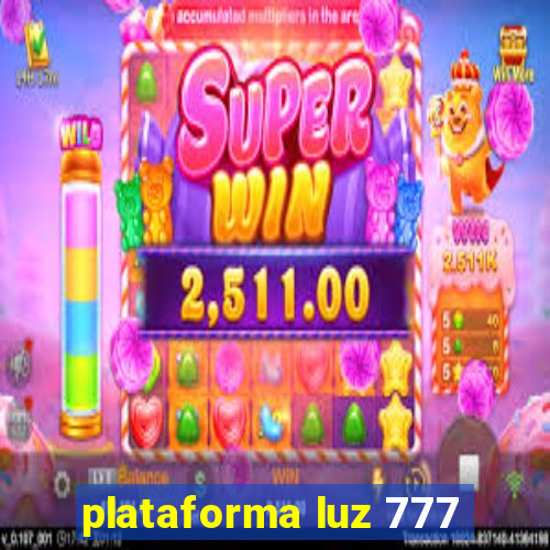 plataforma luz 777